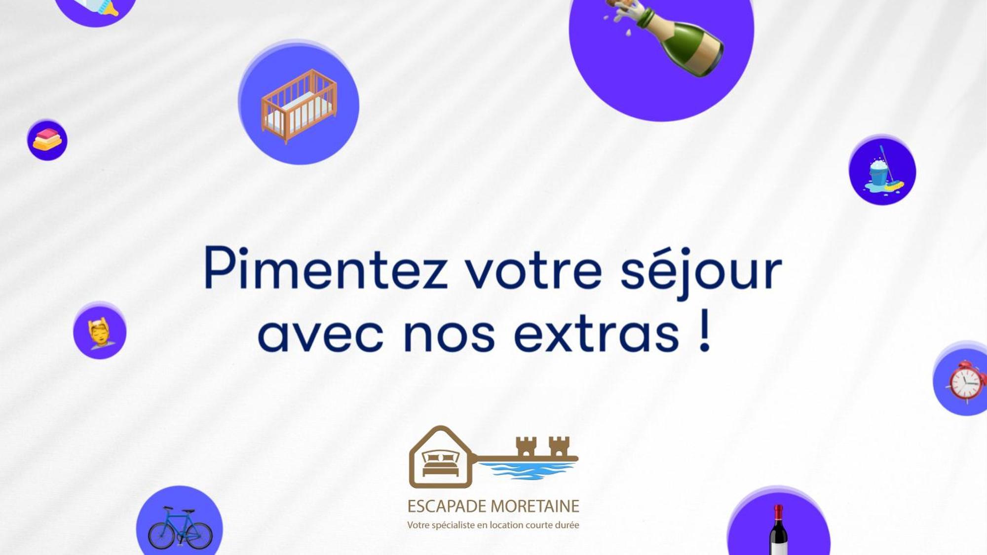 Appartement T3-Balcon Plein Sud-Acces Direct Au Bord Du Loing à Moret-sur-Loing Extérieur photo